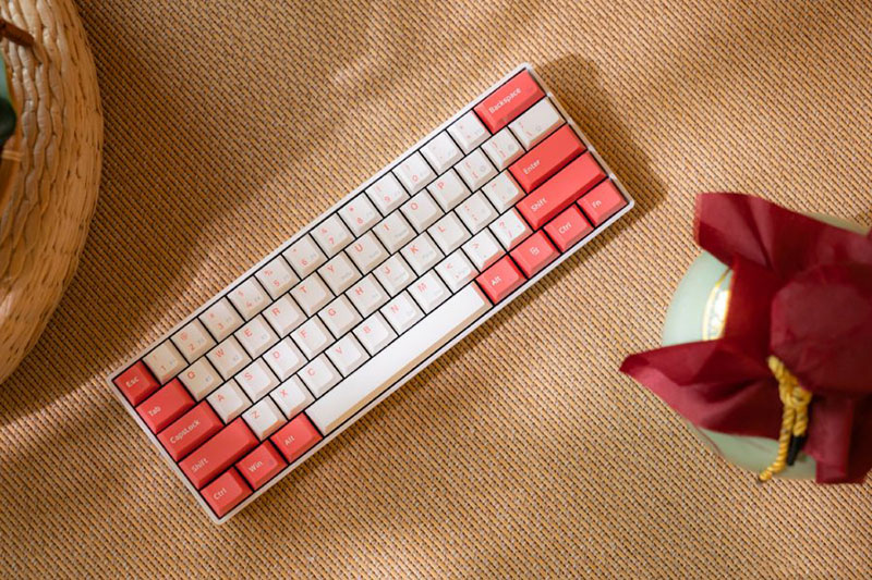 TNC Store Bàn phím cơ Newmen GM610 Cherry Red Switch